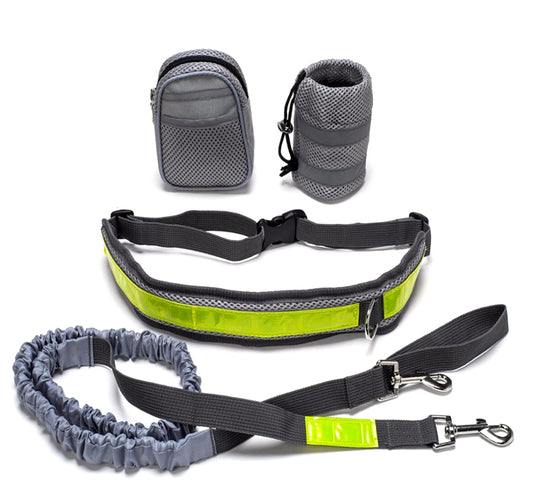 Dog's Hands Free Leash with Belt - Ultimate Comfort & Convenience