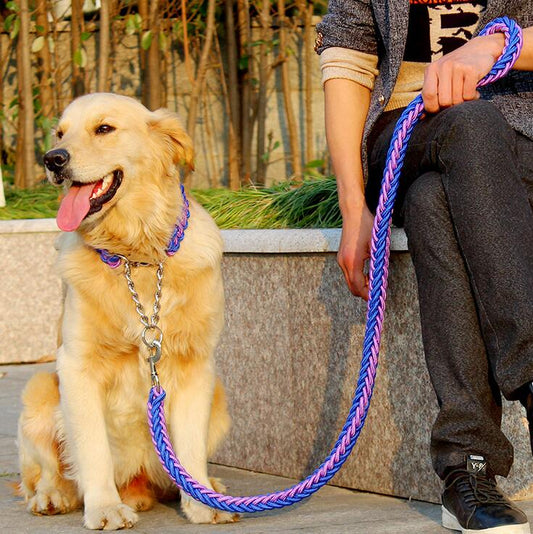 Dog's Loose Rope Nylon Leash