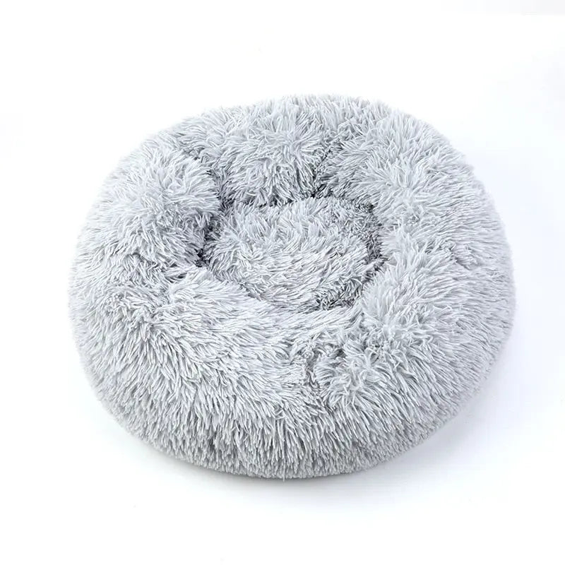 fluffy pet bed Pet's Round Shaped Fluffy Bed WLP Company