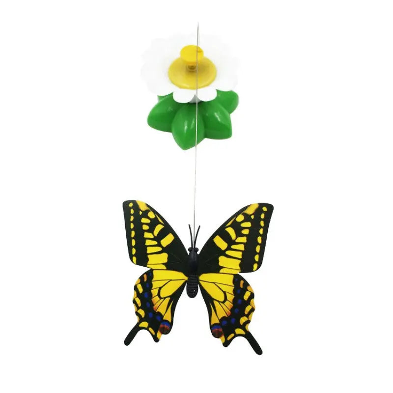 colorful cat toy Rotating Butterfly Cat Toy - Ultimate Feline Entertainment WLP Company