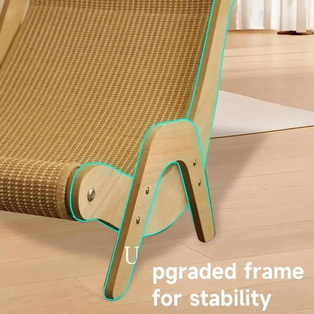 Pet Sofa Lounge Chair Cat Scratching Sleeping Relaxation Chair Luxurious Comfortable Sisal Cat Cushion Seat Cat Bed Pet Gift WLP Company