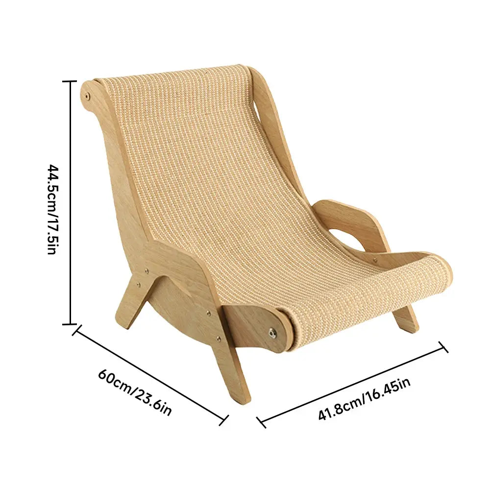 Pet Sofa Lounge Chair Cat Scratching Sleeping Relaxation Chair Luxurious Comfortable Sisal Cat Cushion Seat Cat Bed Pet Gift WLP Company