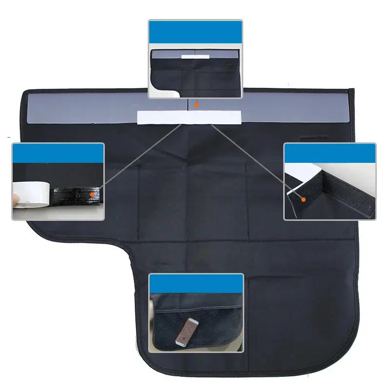 dog car door protector Exclusive Oxford Dog Cat Car Door Windows Protector WLP Company