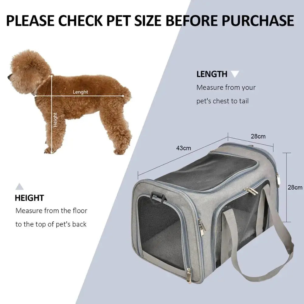 Airline Approved Dog Carrier Airline Approved Soft Side Dog Travel Carrier WLP Company