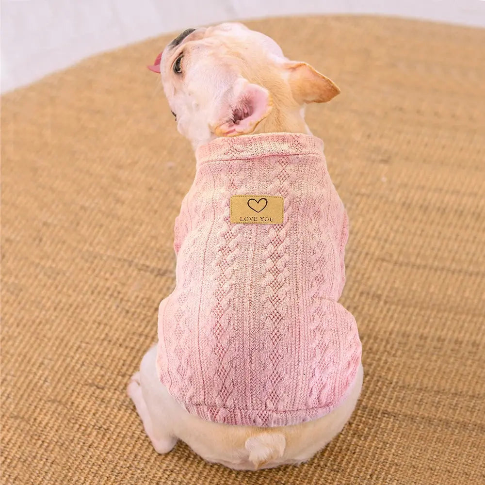 Warm Wool Knitted Turtleneck Cat Sweater WLP Company