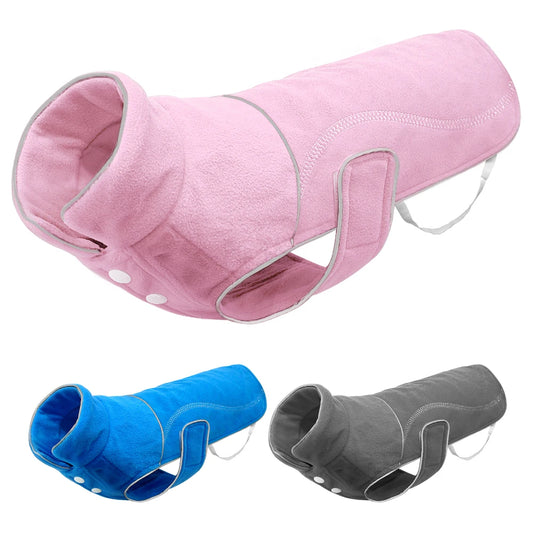 Bulldog/Chihuahua Winter Jacket - Waterproof & Reflective