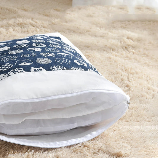 Removable Dog Cat Sleeping Bag - 2-in-1 Cave Bed & Mat Winter Warm