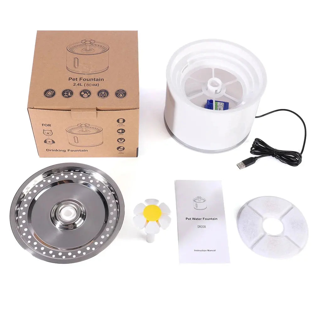 2.4L Automatic Pet Water Fountain WLP Company