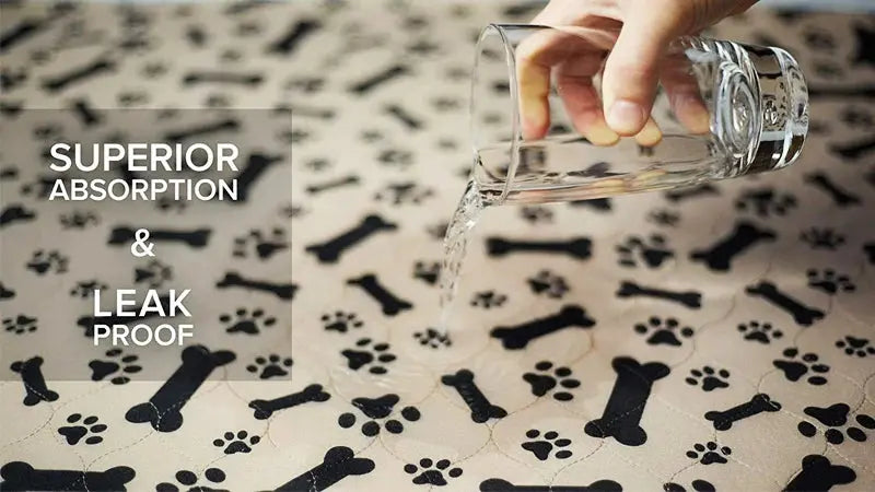ZK20 Dog Bed Mats ZK20 Reusable Dog Bed Mats - Waterproof Fast Absorbing Training Pads WLP Company