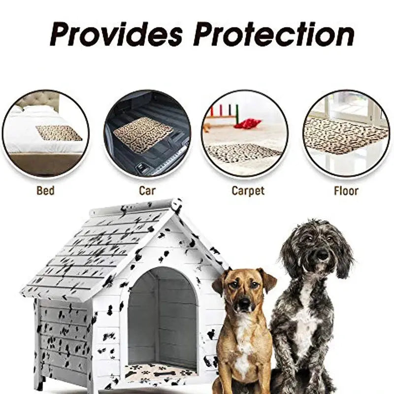 ZK20 Dog Bed Mats ZK20 Reusable Dog Bed Mats - Waterproof Fast Absorbing Training Pads WLP Company