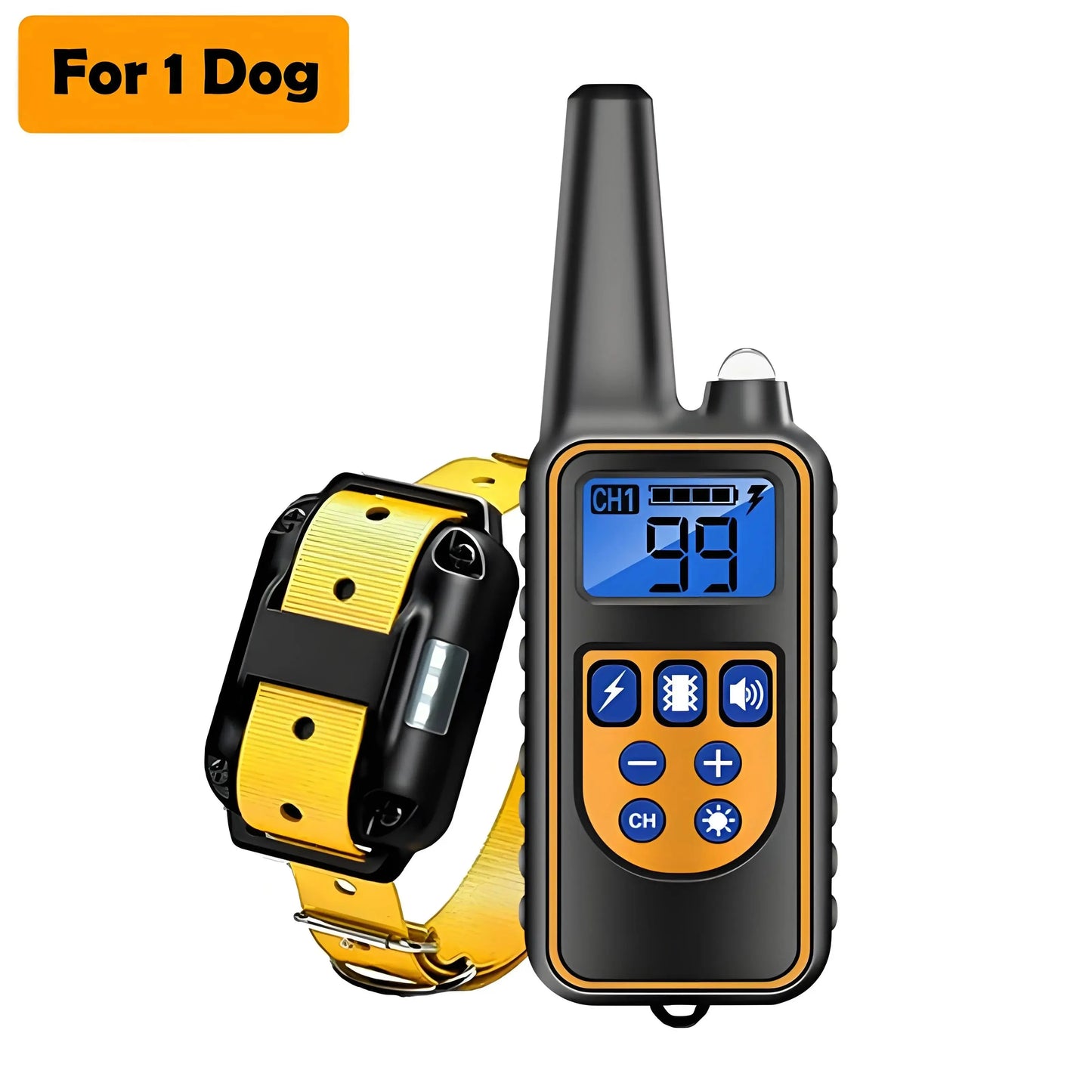 Professional Dog Training Collar with LCD Screen - 800m Range Waterproof System WLP Company