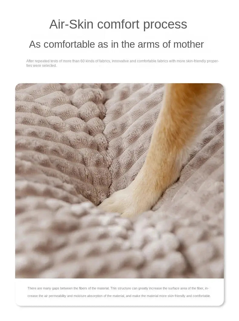 New Cat Bed Dog Pet Bed Kennel Non-Slip Winter Warm Small Dog Kennel Sleeping Removed Washed Soft Puppy Cushion Cat Supplies WLP Company