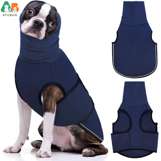 Dog Anxiety/Calming Vest with Hoodie for noise