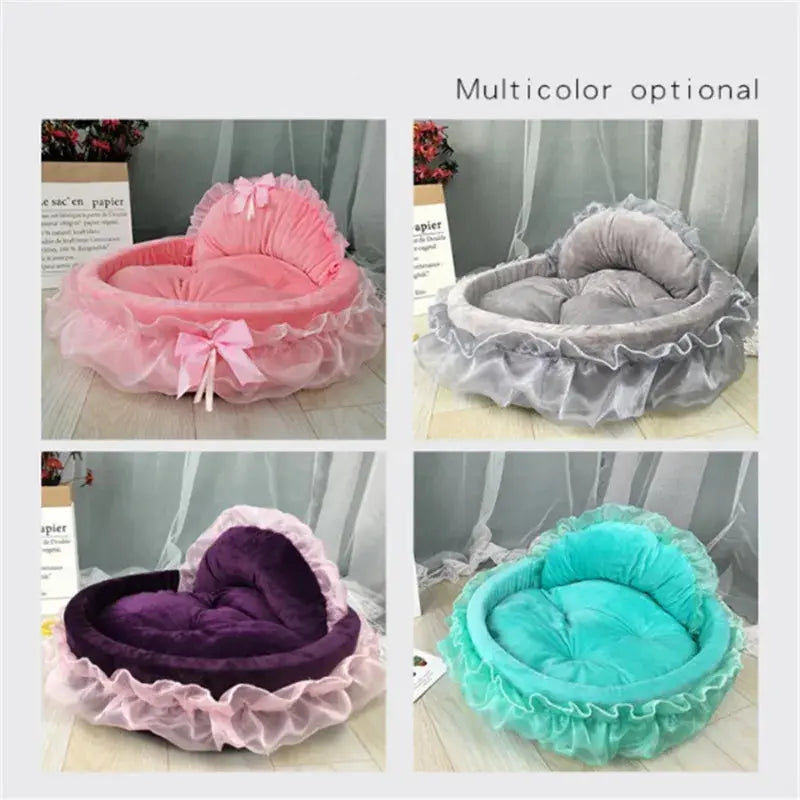 oval pet bed Oval Princess Pet Bed WLP Company
