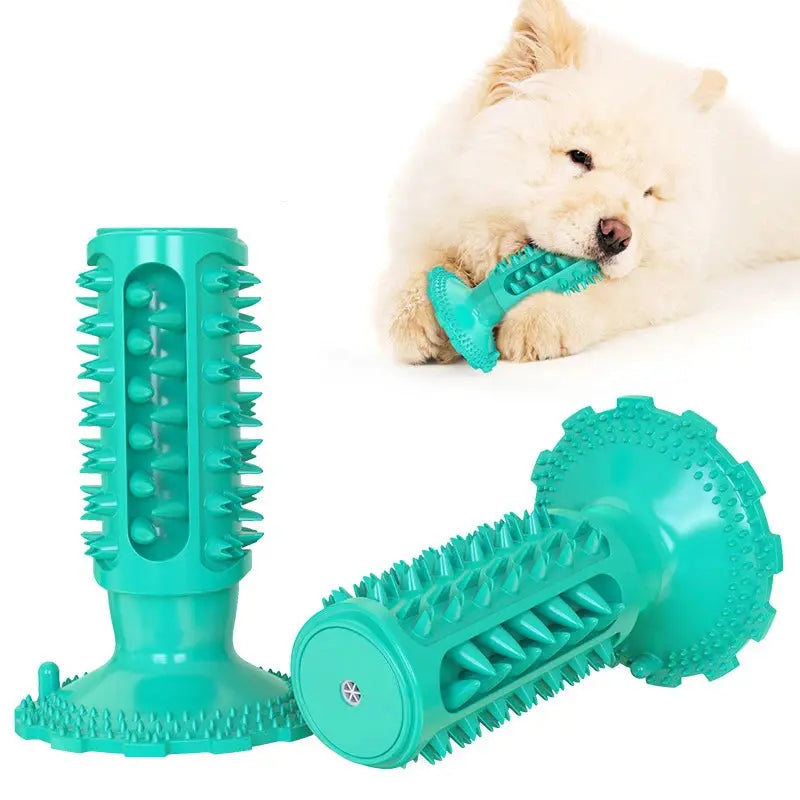 Rubber Dog Chew Toy Teeth Cleaning Pet Toothbrush Chewing Stick Toys for Dog Chew Toy Elasticity Soft Pet Tooth Cleaning WLP Company