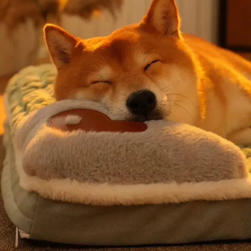 Machine Washable Dog Bed Removable Orthopedic Puppy Cushion Winter Memory Foam Dog Pillow For Small Medium Large Dogs And Cats WLP Company