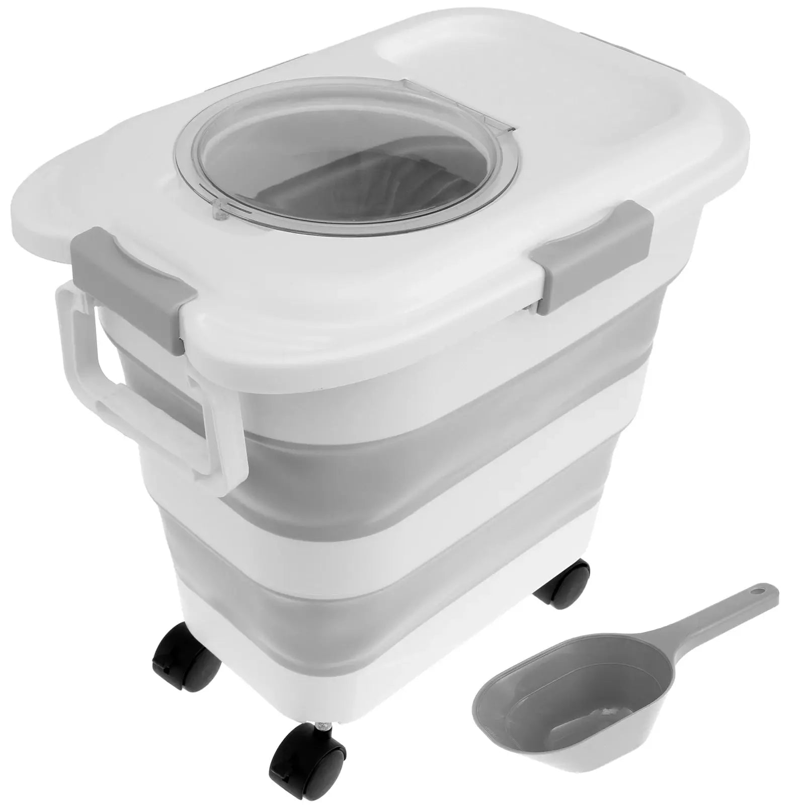 15/45KG Collapsible Pet Food Storage Barrel WLP Company