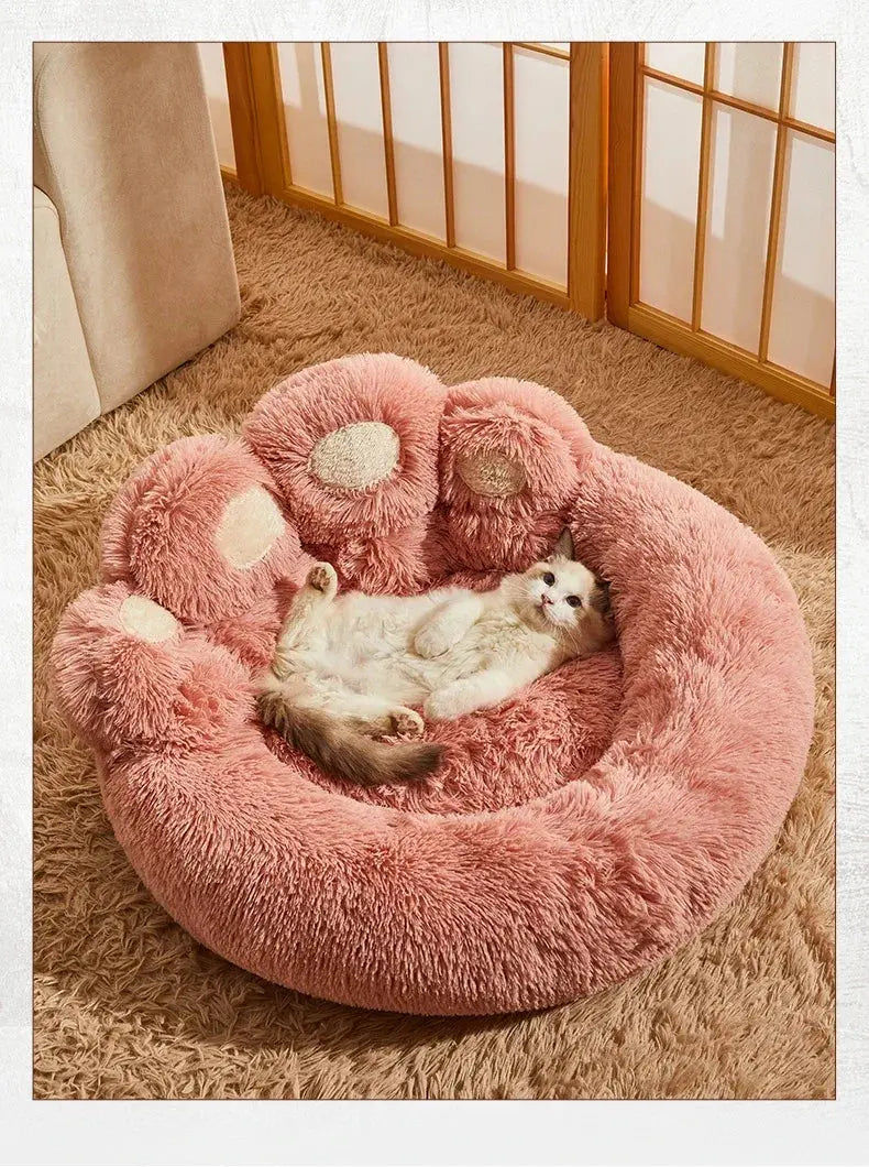dog bed Winter Warm Dog Sofa Bed Small Medium And Large Dog Plush Sleeping Kennel Comfortable Soft Detachable And Washable Pet Nest WLP Company