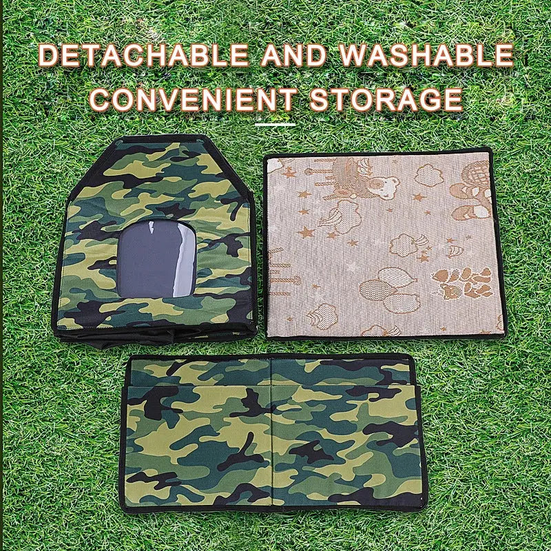 outdoor cat nest Outdoor Stray Cat Nest Waterproof Breathable Oxford Cloth Foldable Cat Kennel WLP Company