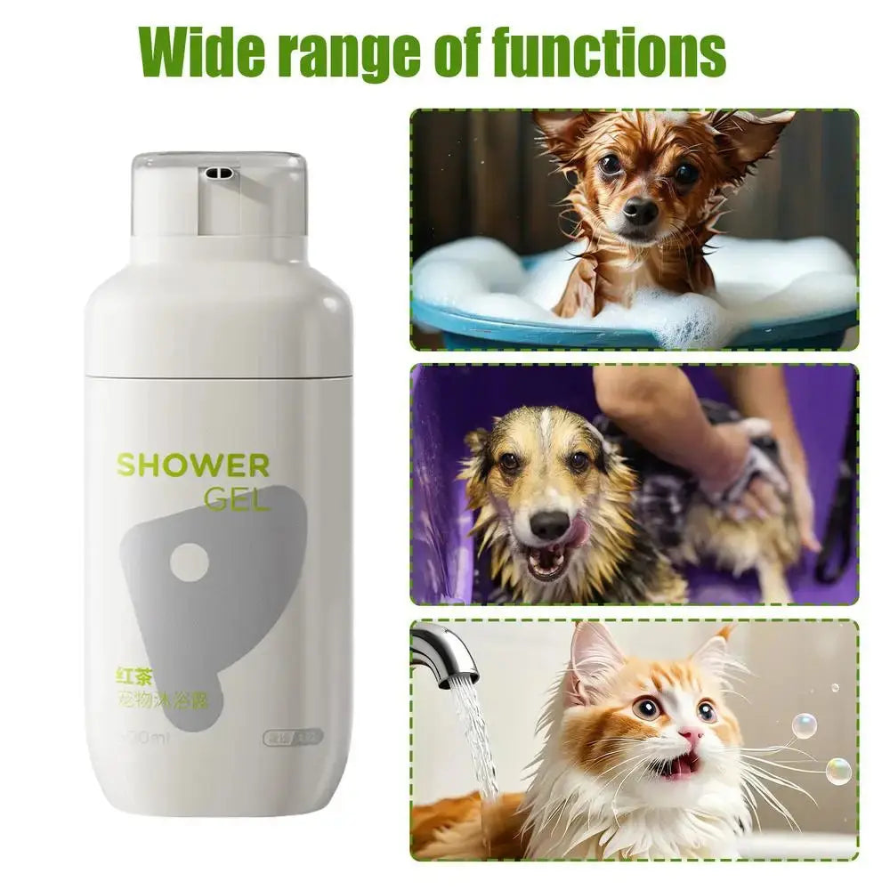 Dog Shampoo 500ml Moisturizing Pet Wash For Dogs Long Lasting Puppy Grooming Odor Eliminating Body Wash Bath Supplies For Medium WLP Company