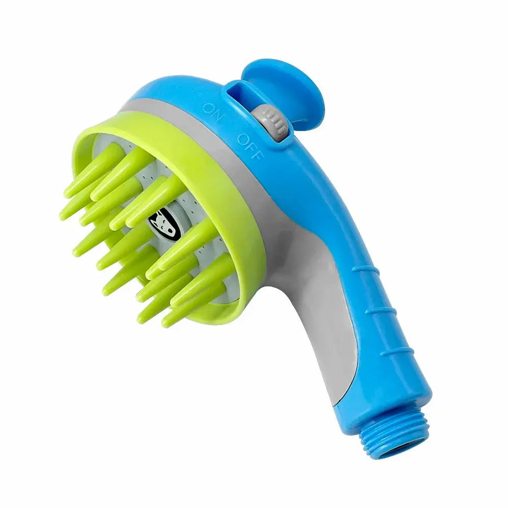 pet bath nozzle Practical dog bath massage nozzle pressure thickened pet shower nozzle flower shower special multi-function pet bath spray WLP Company