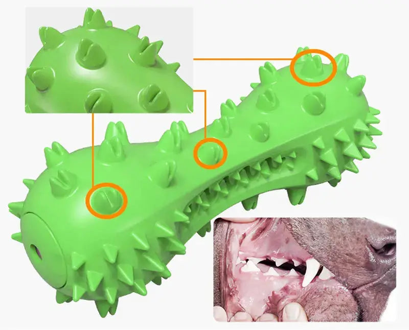 Rubber Dog Chew Toy Teeth Cleaning Pet Toothbrush Chewing Stick Toys for Dog Chew Toy Elasticity Soft Pet Tooth Cleaning WLP Company