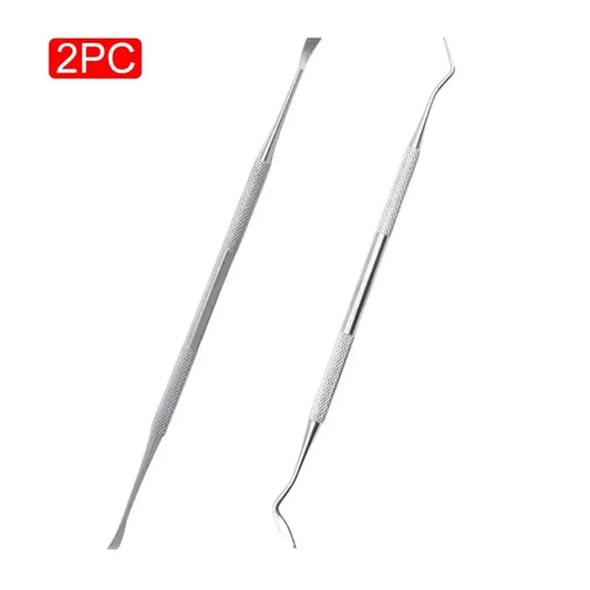 2pcs Pet Dog Tooth Cleaner Tartar Removers Scraper Kit Stainless Steel Pet Oral Cleaning Tool Pet Dog Breath Fresher Accessories WLP Company