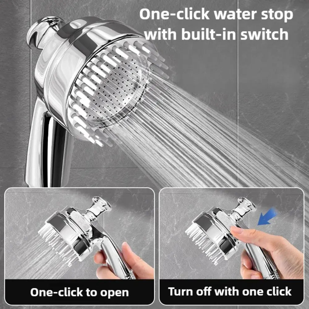 Dog Shower Head Pet Bath Sprayer with Scrubbing Brush Massage Foaming Device for Cat and Dog Washing WLP Company