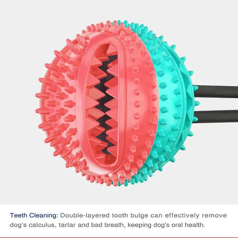 Dog Chew Toys Dog Chiew/Leaking Food Ball with Ropes WLP Company