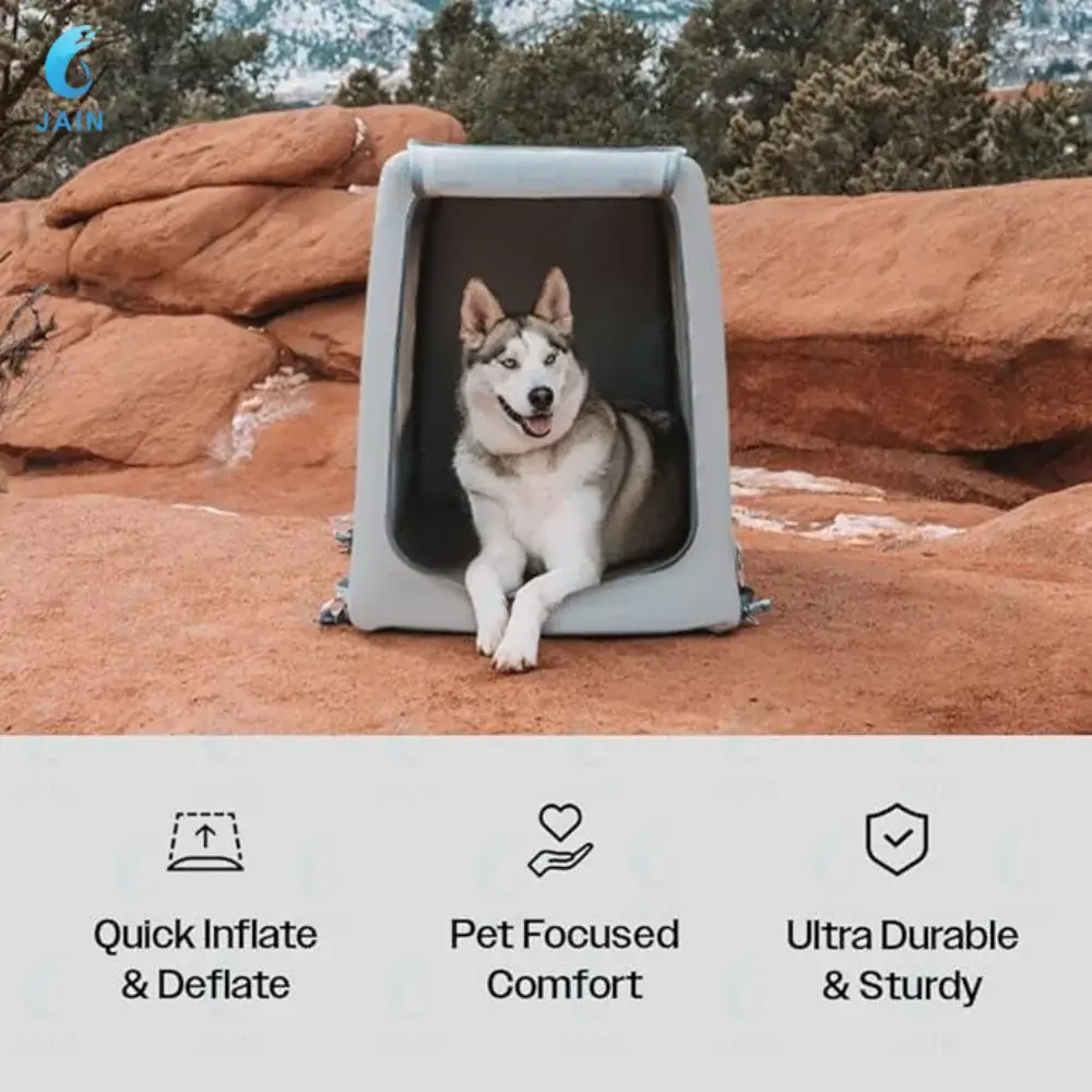 Collapsible Dog Crate for Car Travel – Portable Folding Crate for Dogs WLP Company