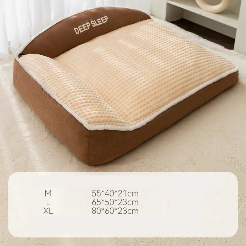New Cat Bed Dog Pet Bed Kennel Non-Slip Winter Warm Small Dog Kennel Sleeping Removed Washed Soft Puppy Cushion Cat Supplies WLP Company