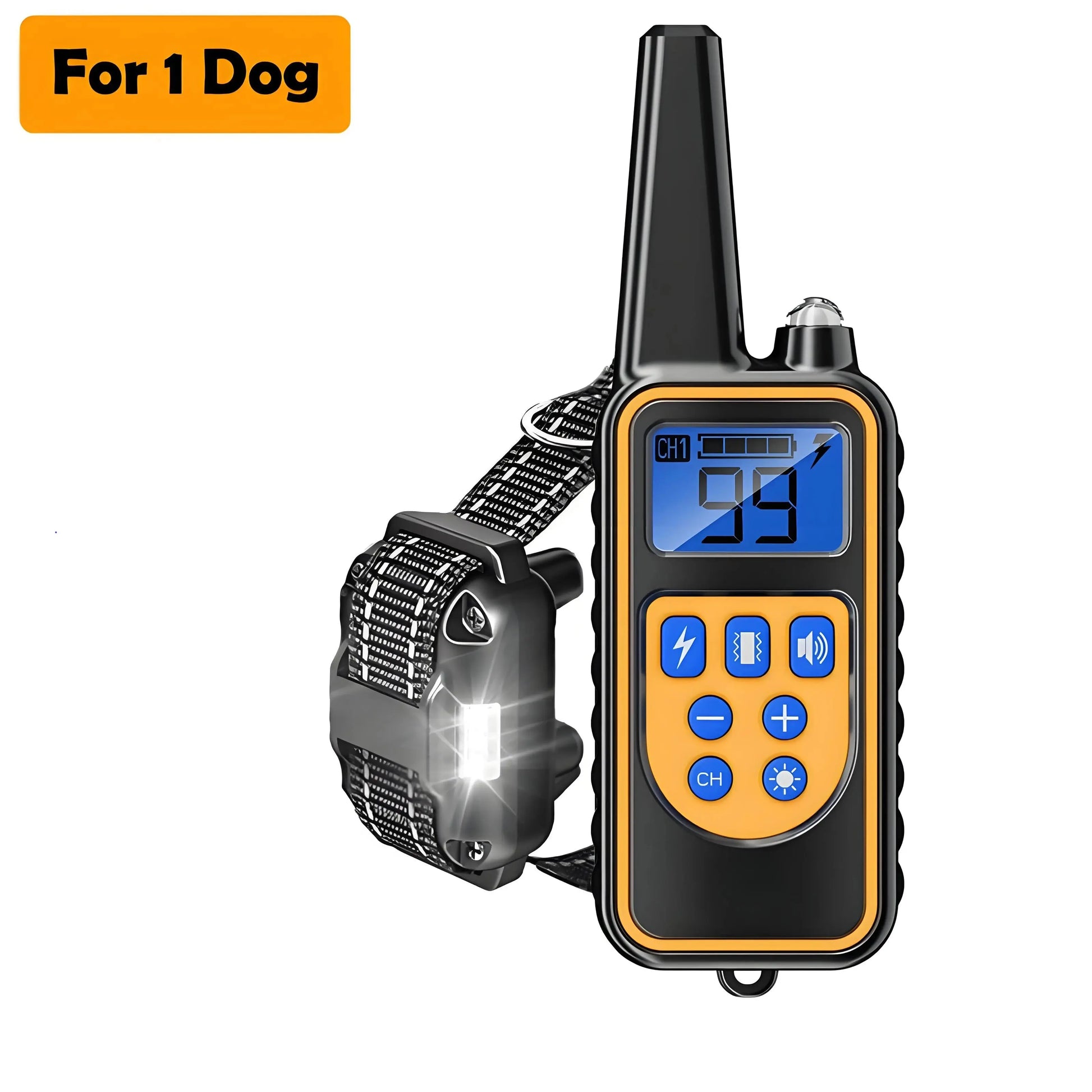 Professional Dog Training Collar with LCD Screen - 800m Range Waterproof System WLP Company
