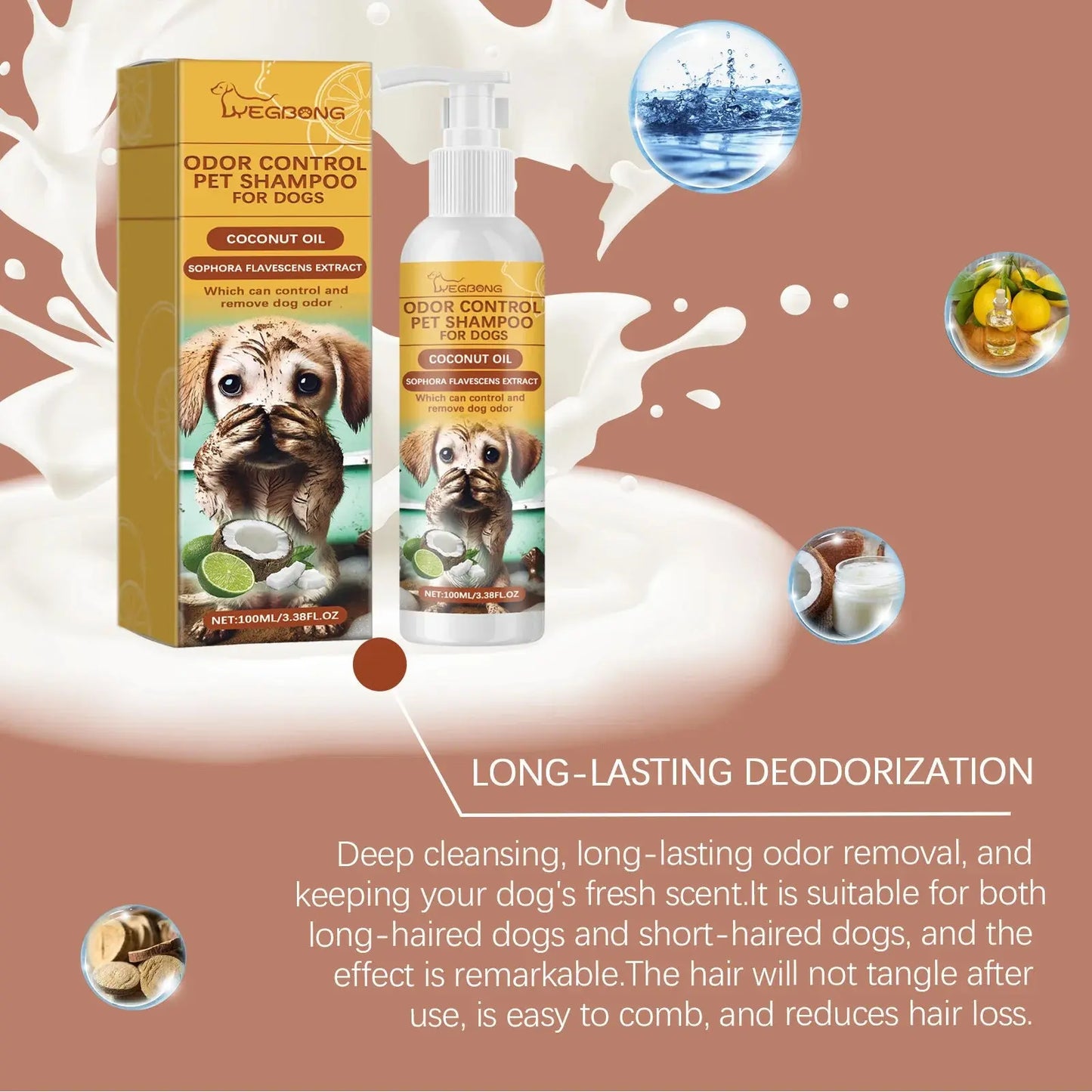 cat shampoo Cat Dog Shampoo Hair Care Softening Mite Removal Anti Itching Coat Washing Deep Cleaning Natural Deodorant Pet Body Wash Liquid WLP Company