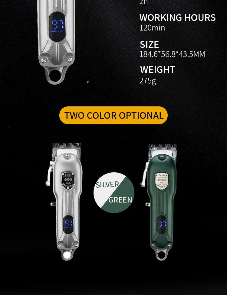 Professional Low Noise Dog Hair Clipper | Rechargeable | Pet Trimmer - Groomify WLP Company