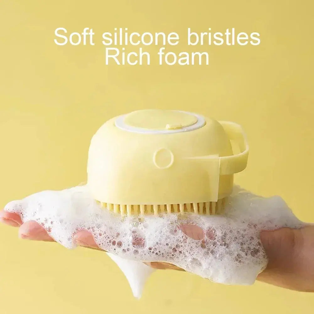 Silica Gel Dog Paws Cleaner Grooming Bathroom Puppy Sprayer Bathtub for Dogs Soft Pet Accessories Brush Safety Multifunction WLP Company