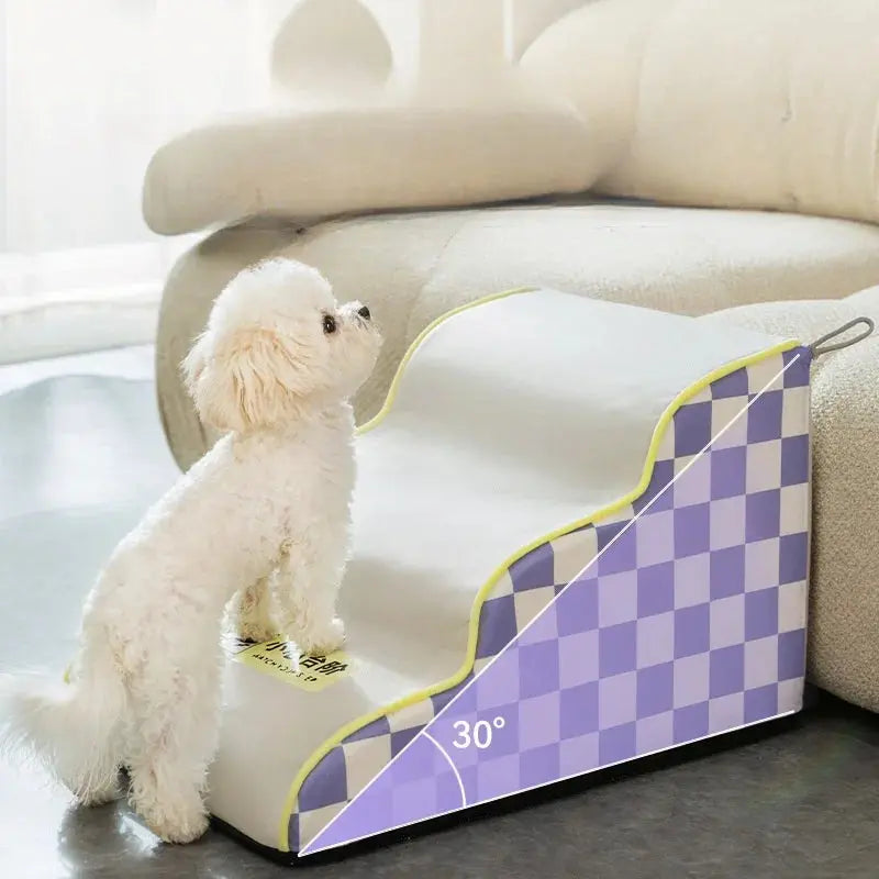 Pet Stairs 2/3 Steps Climb Stairs for Small Dog Cat Puppy Ramp Ladder Anti-slip Removable staircase Ladder Dogs Bed Ramp Ladder WLP Company