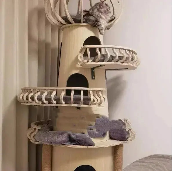 Large Cat Condo Villa WLP Company