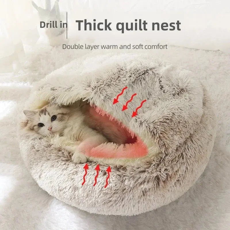 Autumn and Winter soft plush pet bed WLP Company