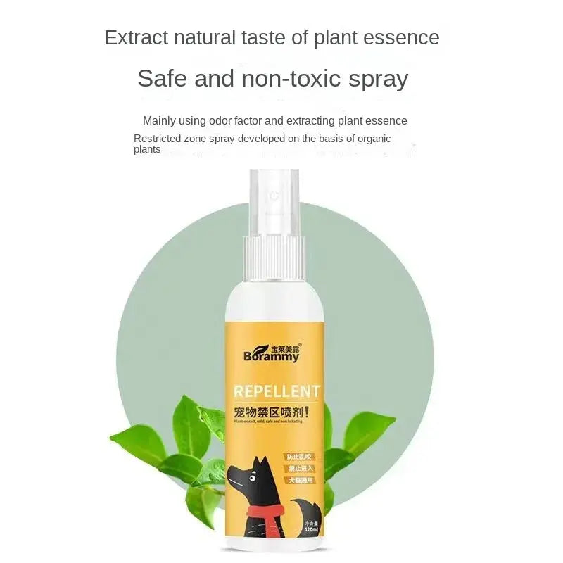 Forbidden Area Spray 120ml Prevent Cats From Getting Into Bed and Pulling Urine Anti-dog Urine Spray Indoor Dog Toilet Inducer WLP Company