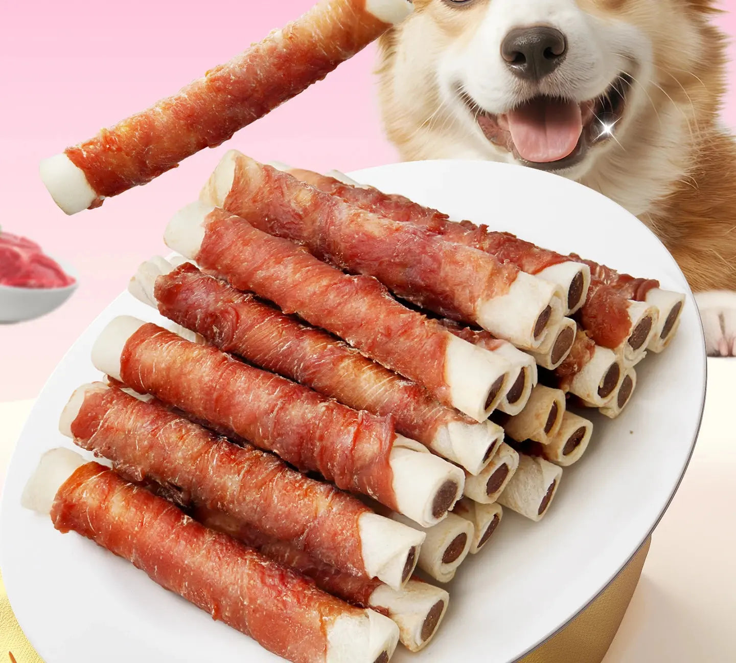 chanbuni Dog Snack Dog Feeding Snacks Dogs Dogs Snacks Pet Snack Teething Sticks Dog Treats Training Teeth Grinding Rewards WLP Company