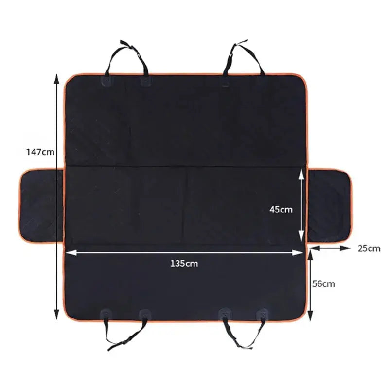 pet car mat Waterproof Cushion Dog Car Rear Mat WLP Company