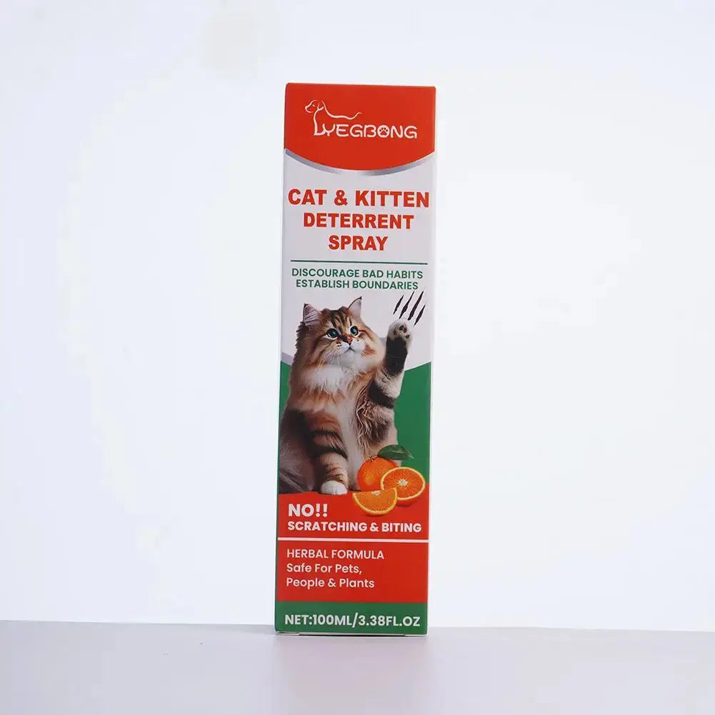 No Scratch Spray Repel Urinating Stop Sofa Chewing Gnawing Forbidden Area Natural Scratch Training Pet Training Liquid For Cats WLP Company