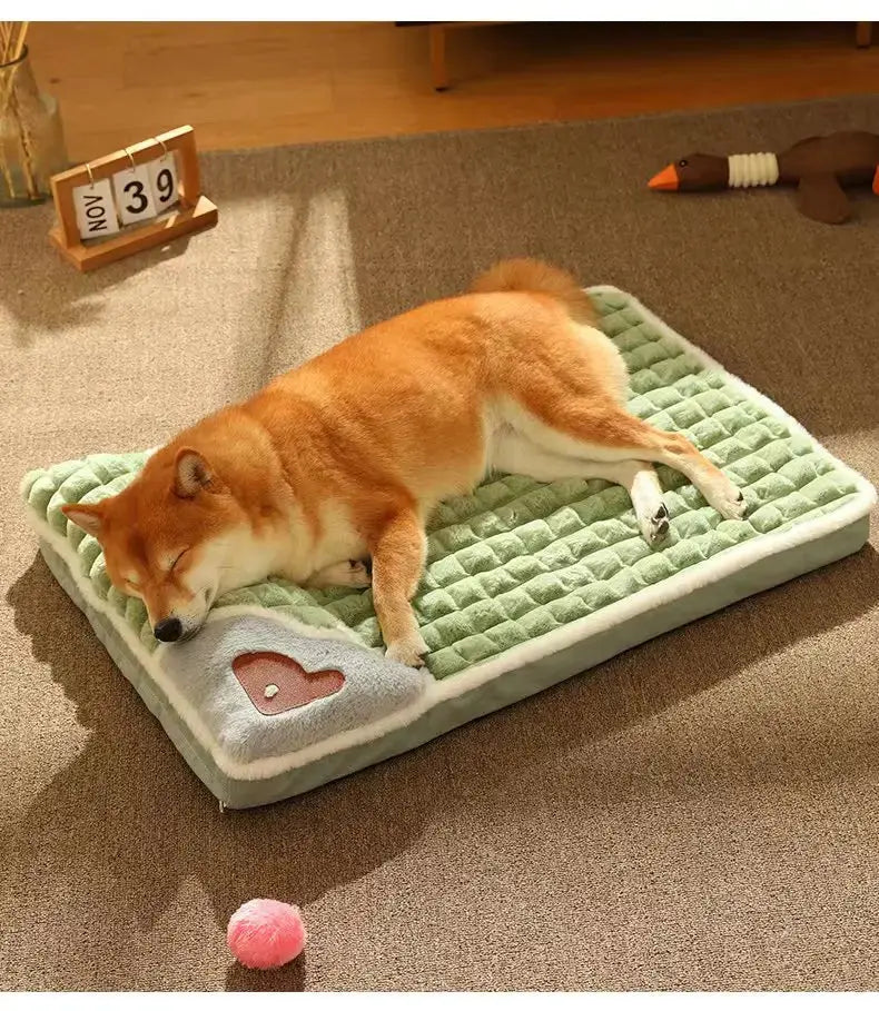 Machine Washable Dog Bed Removable Orthopedic Puppy Cushion Winter Memory Foam Dog Pillow For Small Medium Large Dogs And Cats WLP Company