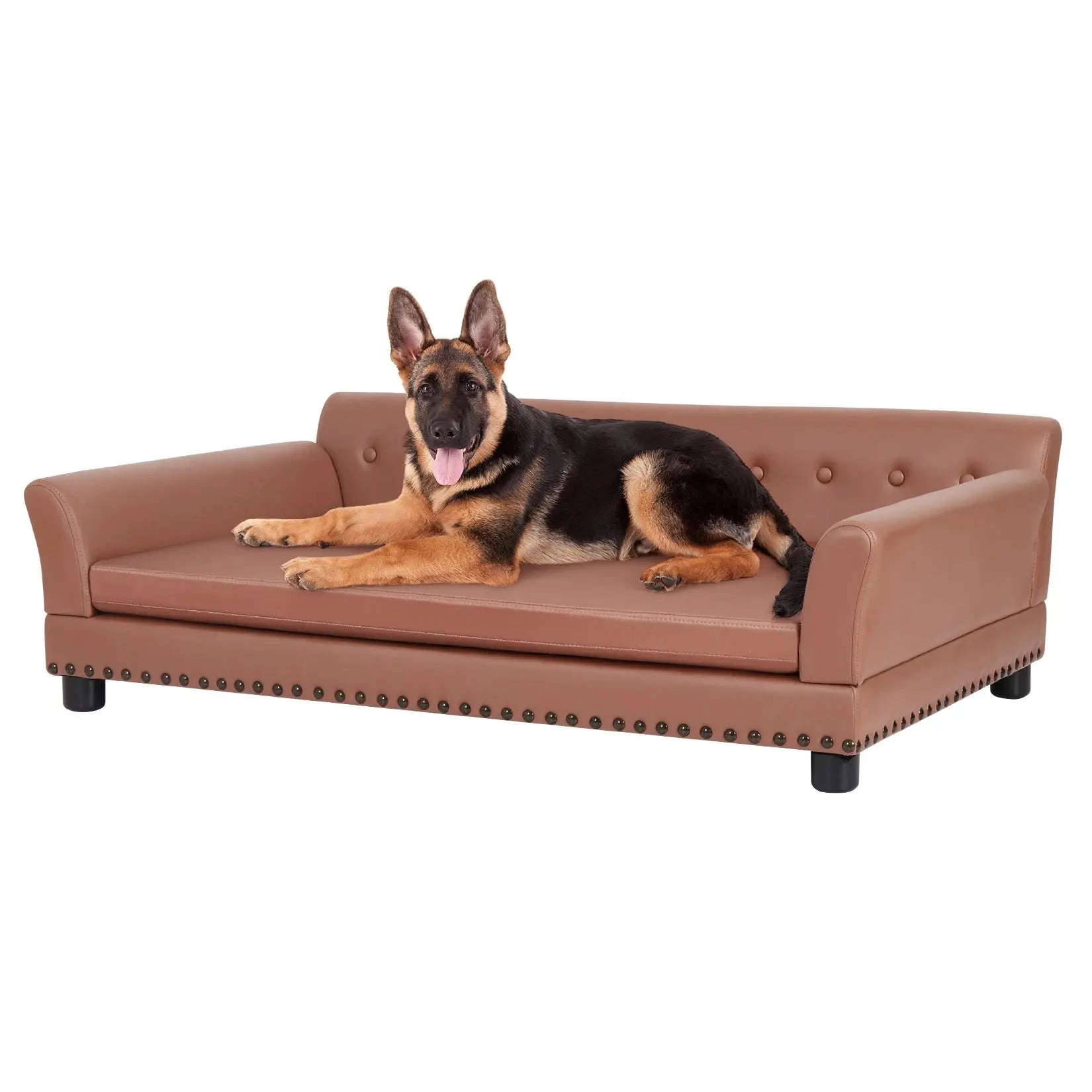 Pet Sofa Bed: BingoPaw Waterproof Sofa-type Dog Bed Pet Snuggle Lounge Bed with Removable Cushion WLP Company