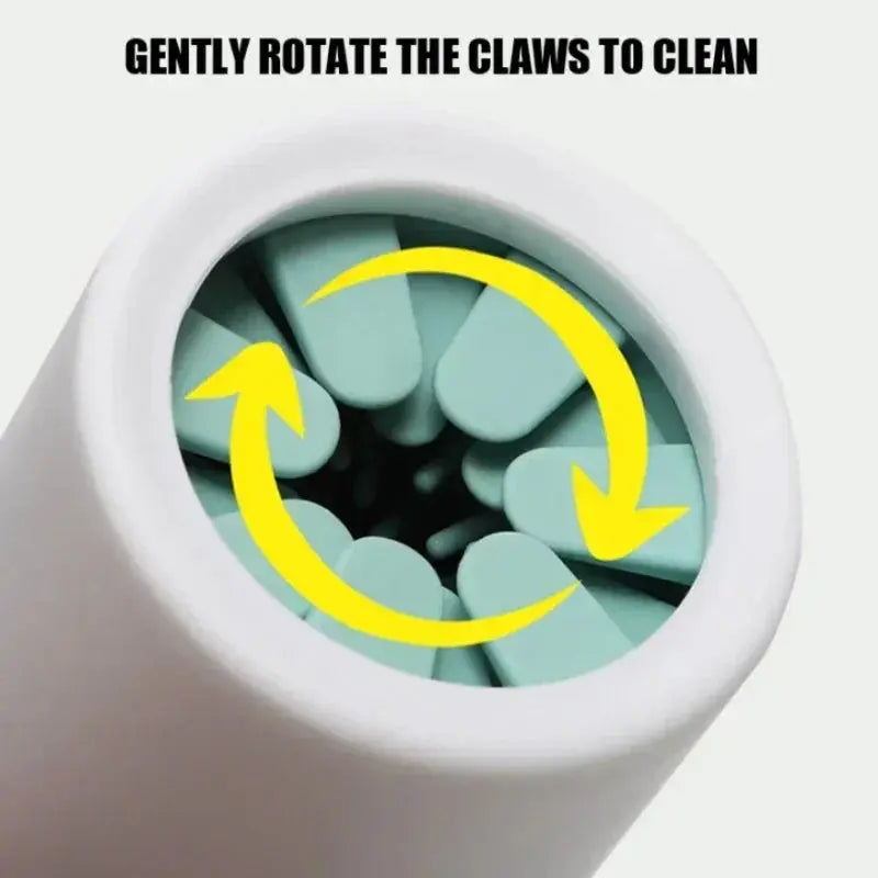 Automatic Pet Foot Washer Cup Silicone Soft Foot Cup Cat Foot Cleaning Bucket Dog Paw Cleaner Cup Manual Quick Feet Wash Cleaner WLP Company