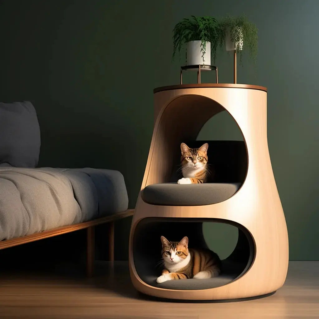 Luxury cat apartment 3D Printed Eco-friendly Cat Apartment WLP Company