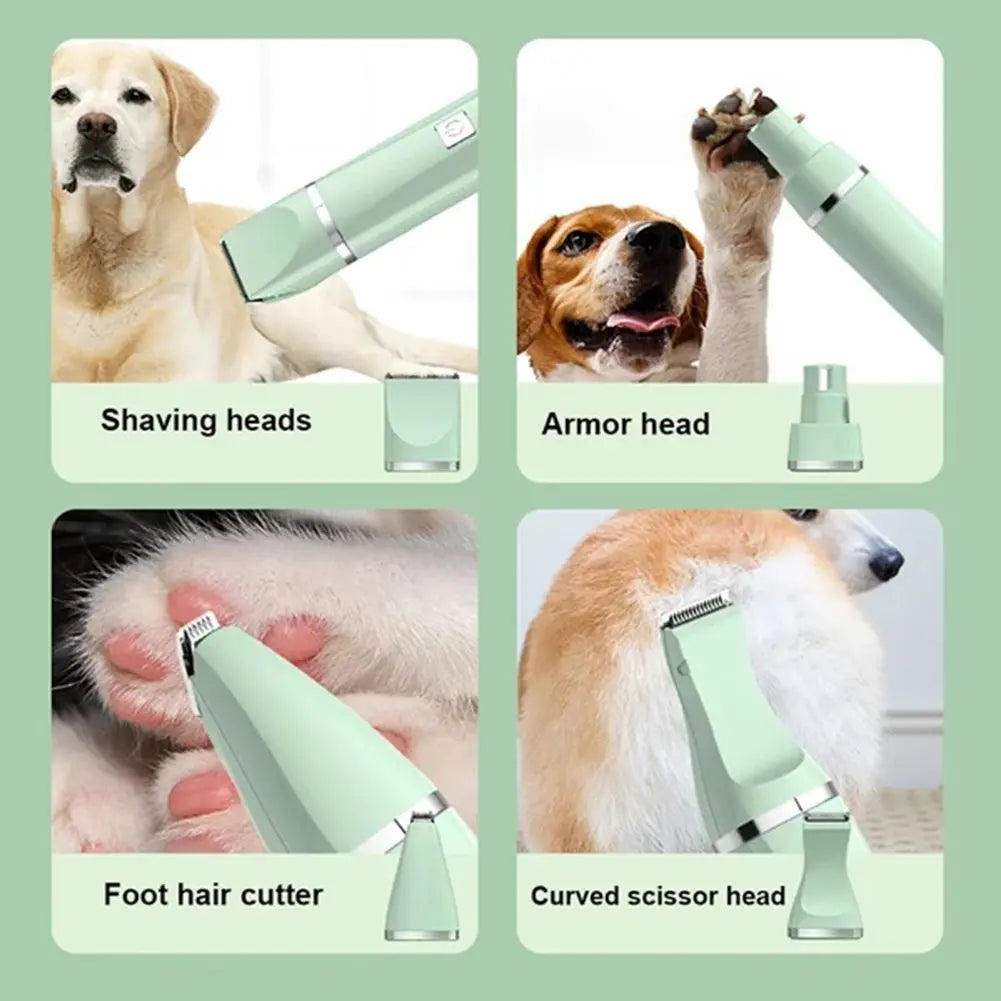 4-in-1 Multi-functional Electric Dog Clippers For Grooming - WLP Company WLP Company