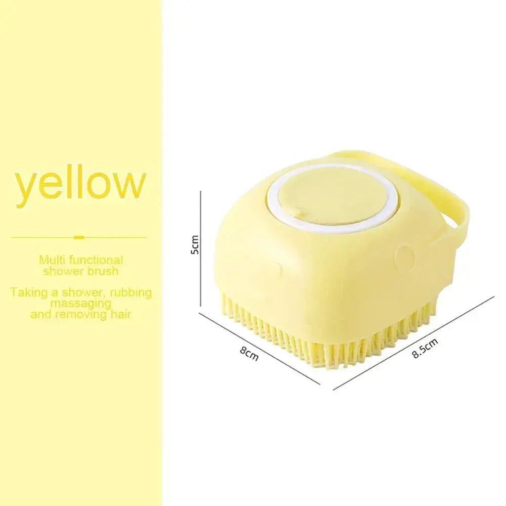 Silica Gel Dog Paws Cleaner Grooming Bathroom Puppy Sprayer Bathtub for Dogs Soft Pet Accessories Brush Safety Multifunction WLP Company