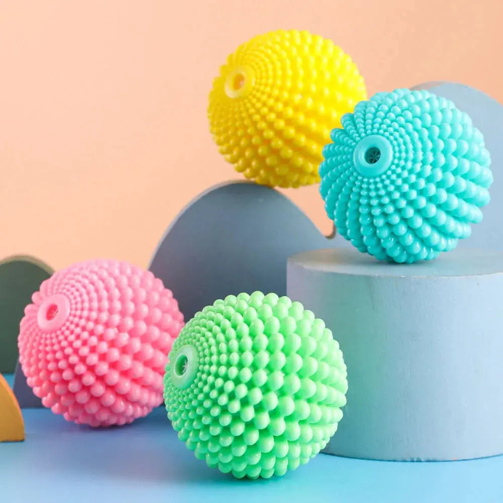 Pet Chew Toy Squeaky Corn Ball, Durable Dog Chewing Ball for Teeth Grinding & Cleaning, Puppy Boredom Relief Pet Supplies WLP Company