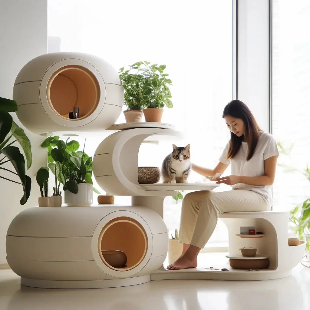 Wangshe Cat Villa - Multi-level Cat House | WLP Company WLP Company